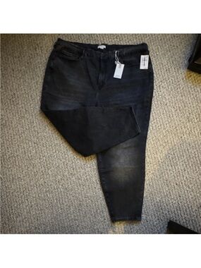 Good American Women’s Black Skinny Stretch Jeans